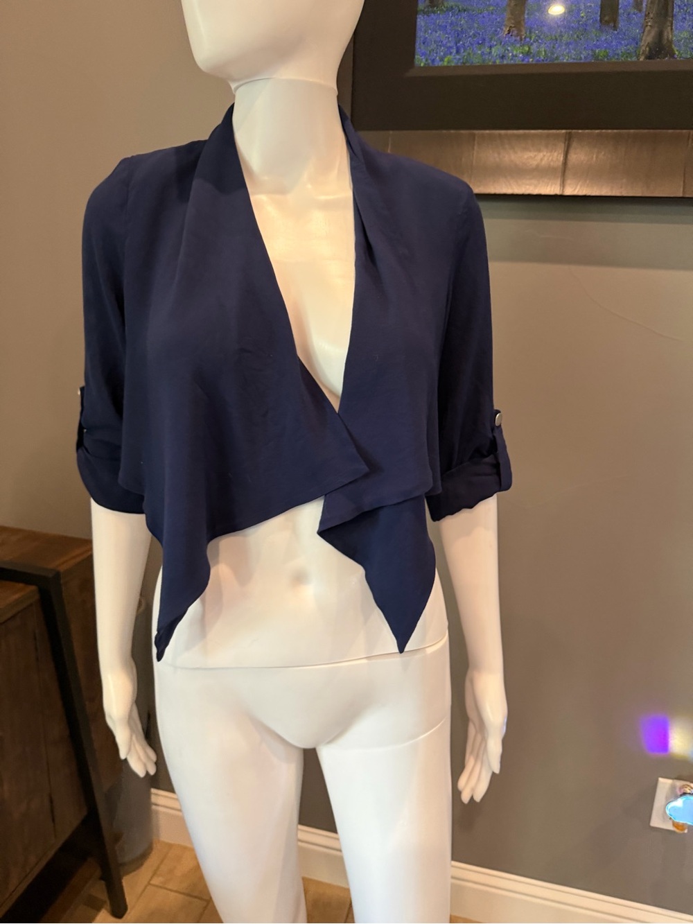 Lush Blue Cardigan- Small